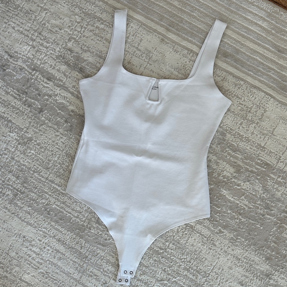 Abercrombie & Fitch Soft White Bodysuit